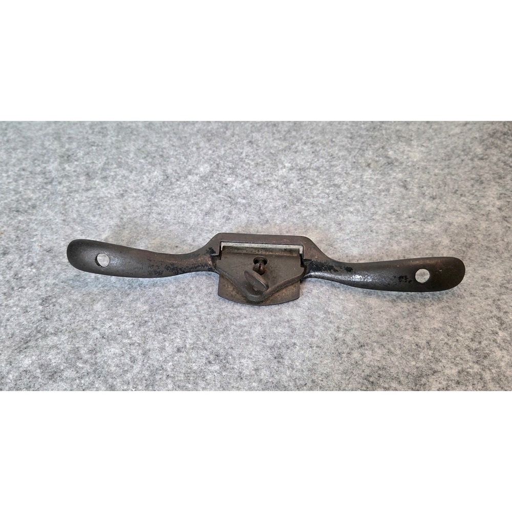 Vintage Stanley No 51 Spokeshave Flat Bottom Adjustable Woodworking Hand Tool